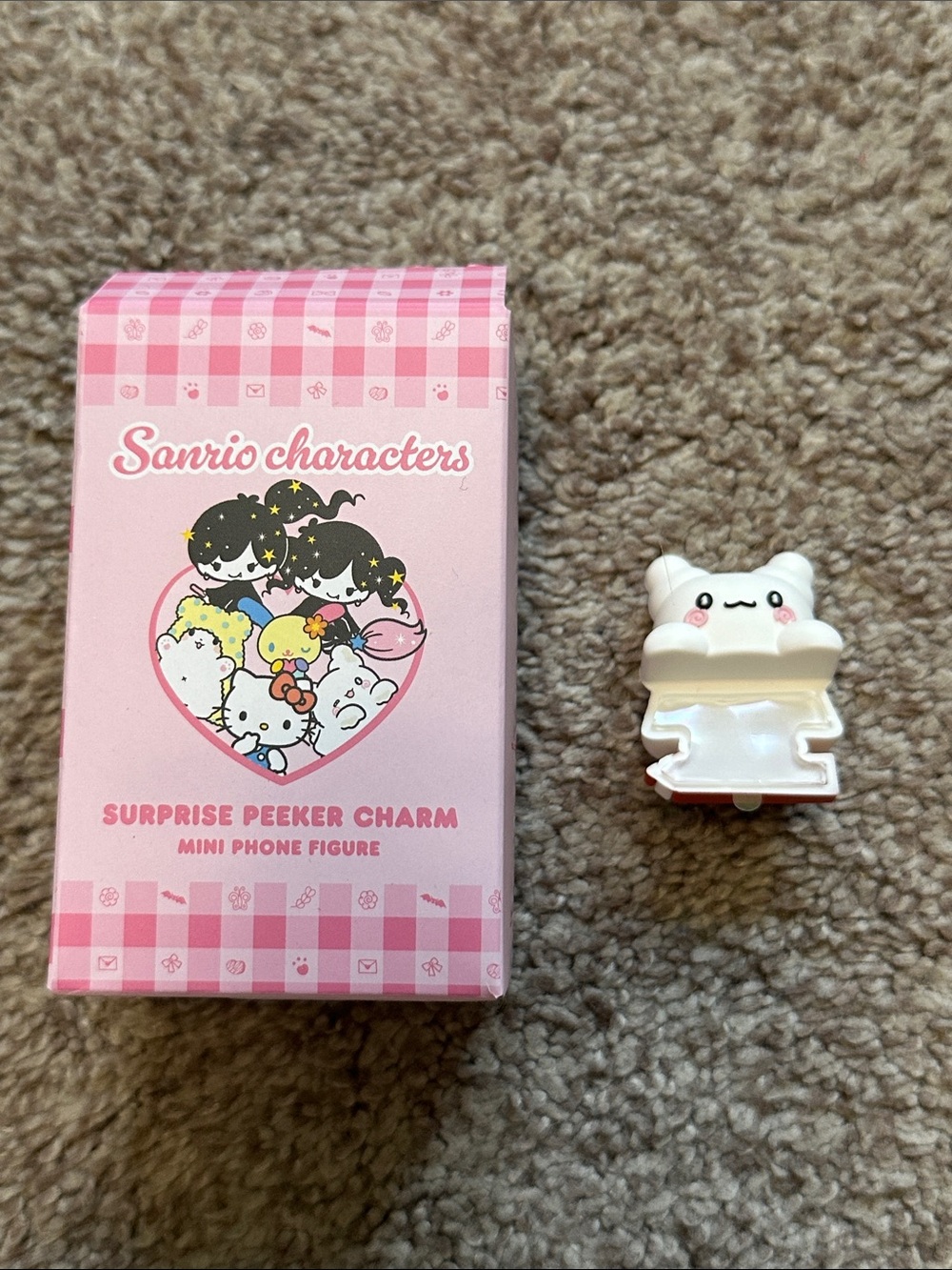 Sanrio Characters Peeker Charm - Hanamaruobake
